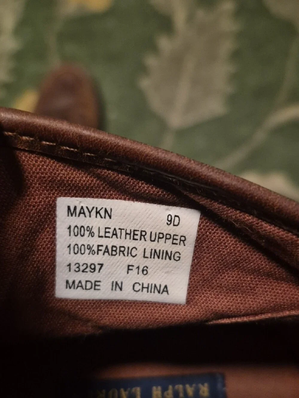 Polo by Ralph Lauren Brown Leather Chukka Boots
